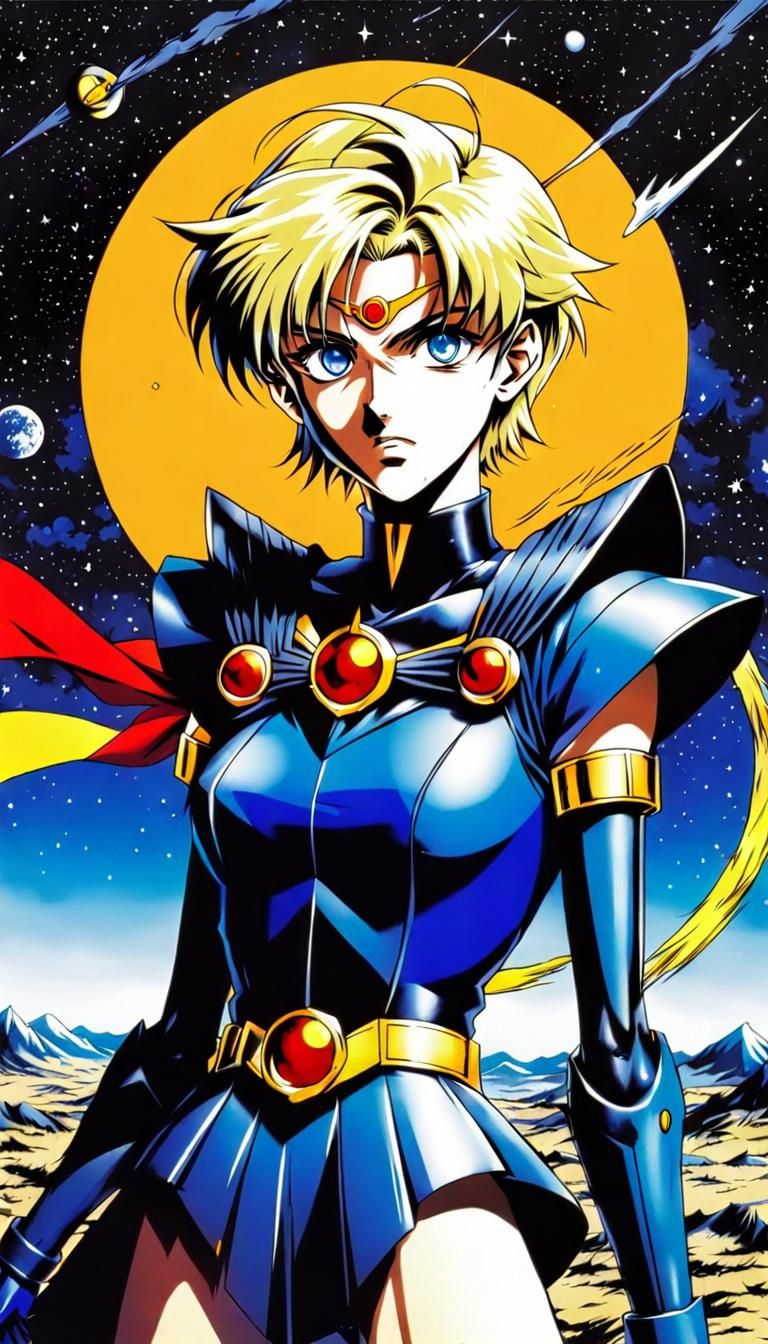 Sailor Uranus: Cosmic Horror in 90's Anime Style