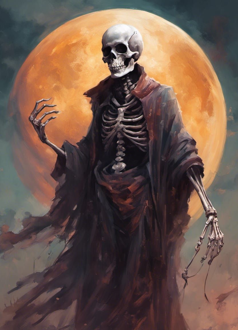 Full Moon Skeleton
