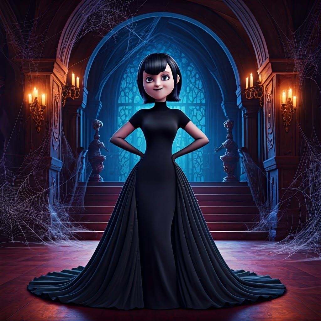 Mavis Dracula in Hotel Transylvania: 3D CGI Pixar