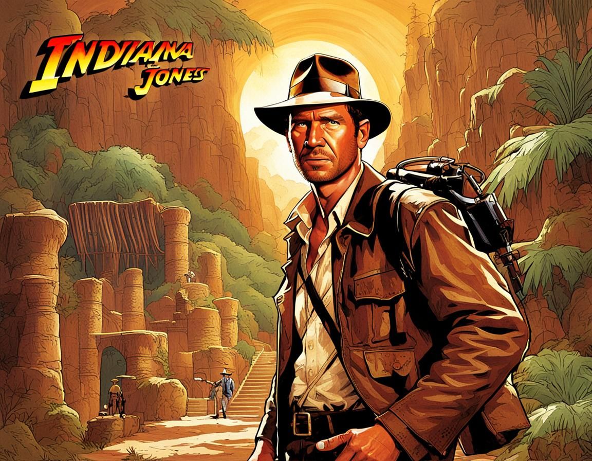 Indiana Jones: A Digital Adventure Portrait
