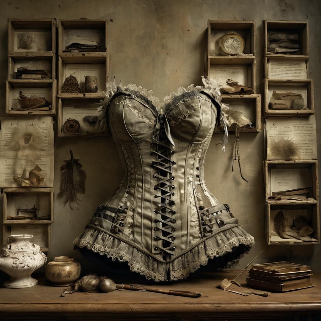 Surreal Codex Page: Asylum Octopus in Massurrealism Style