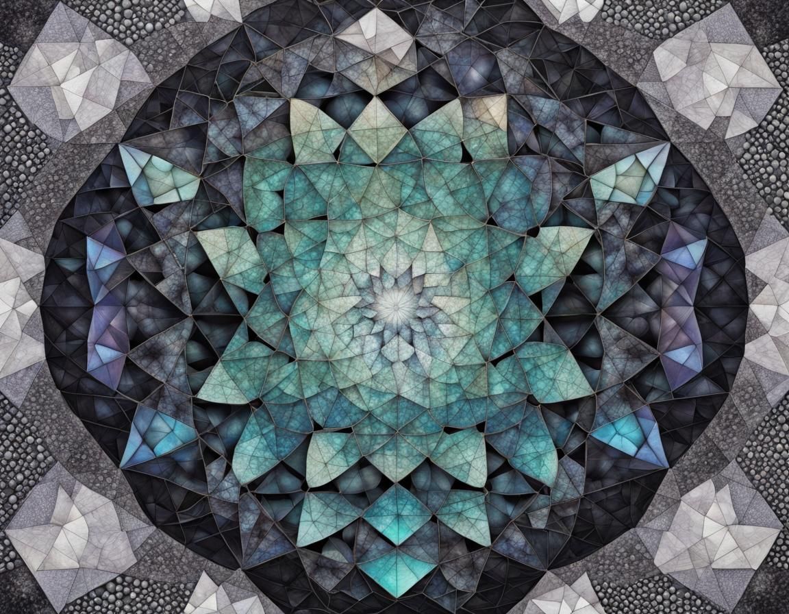 Monochromatic Alchemical Weaving with Geodesic Patterns