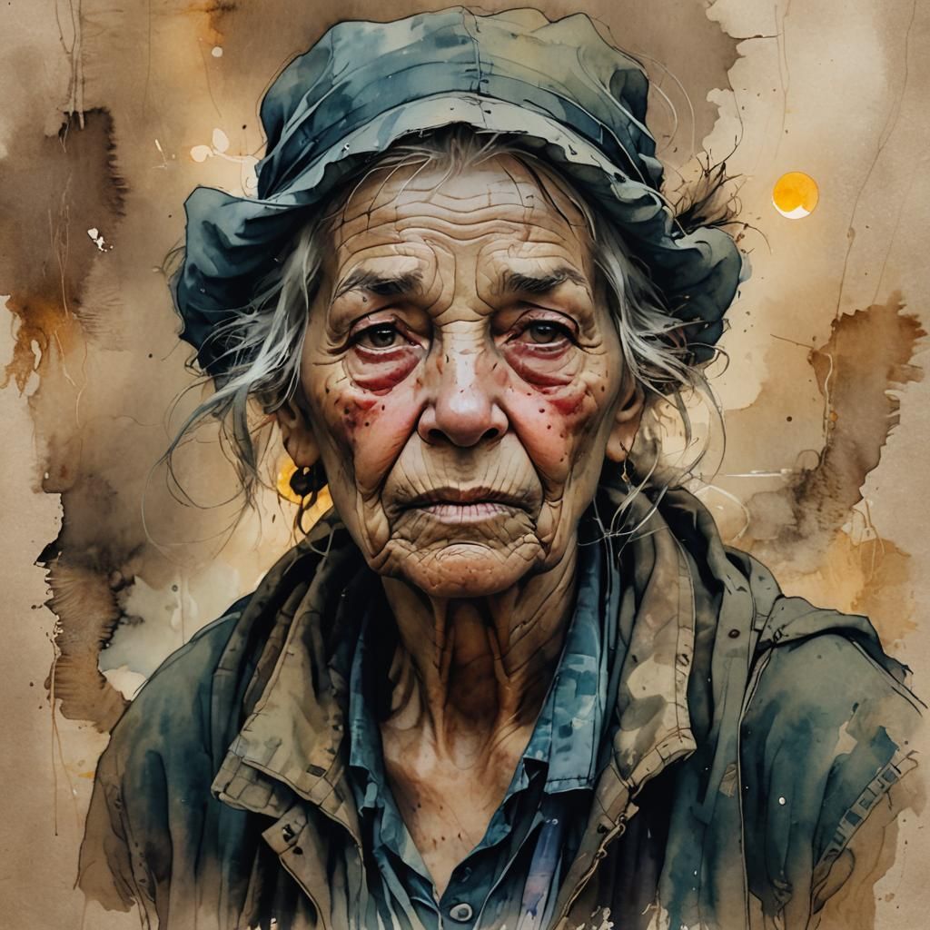Haggard Woman