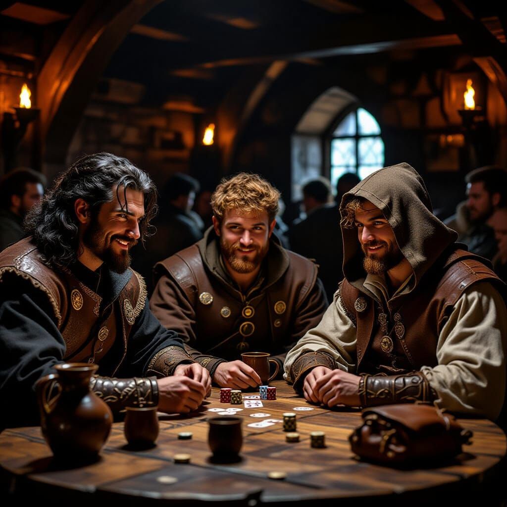 KNIGHTS IN THE TAVERN