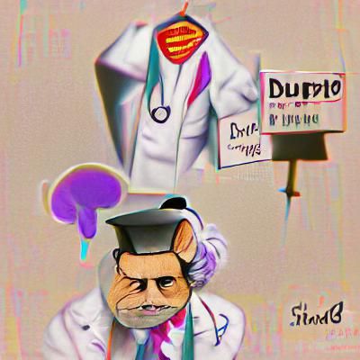 AI Image of Dr. Stupid