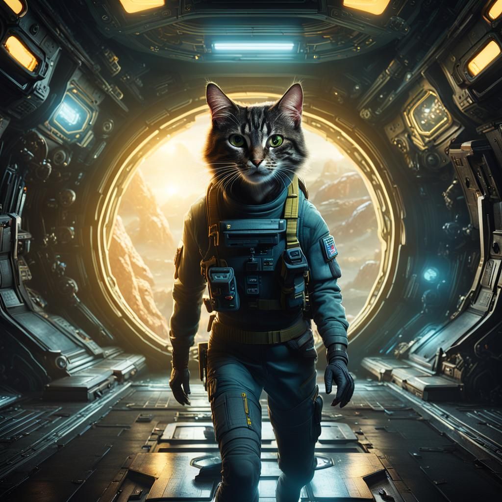 Ripley's Escape: Alien Encounter in Deep Color