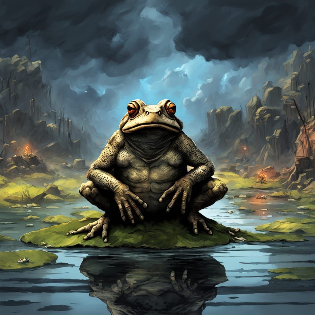 Toads of Power: Trump and Netanyahu in a Desolate Landscape