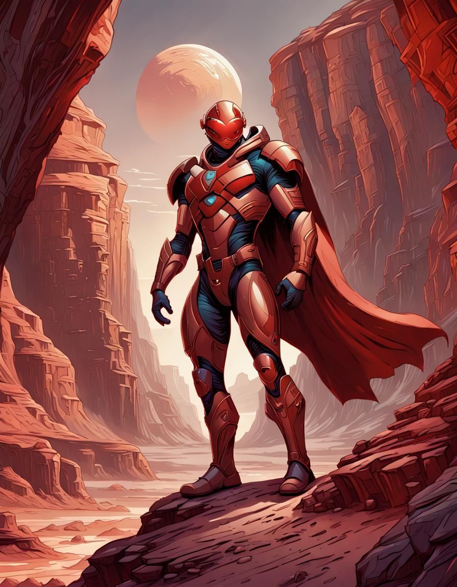 The Red Avenger (Universes Beyond RPG)
