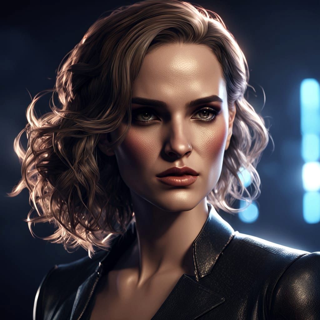 Sultry Goddess in Triadic Colors