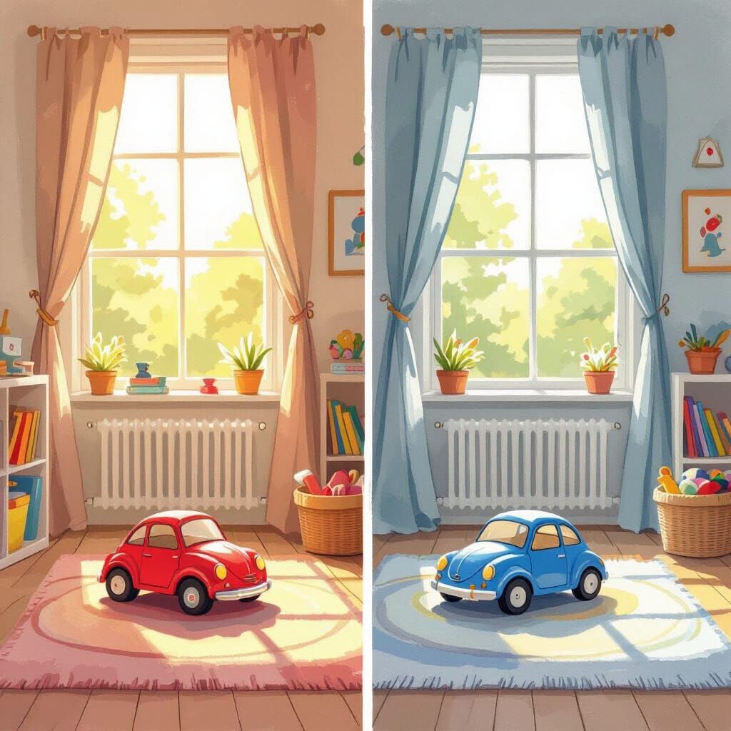 Spot the Difference: Children's Playroom Puzzle