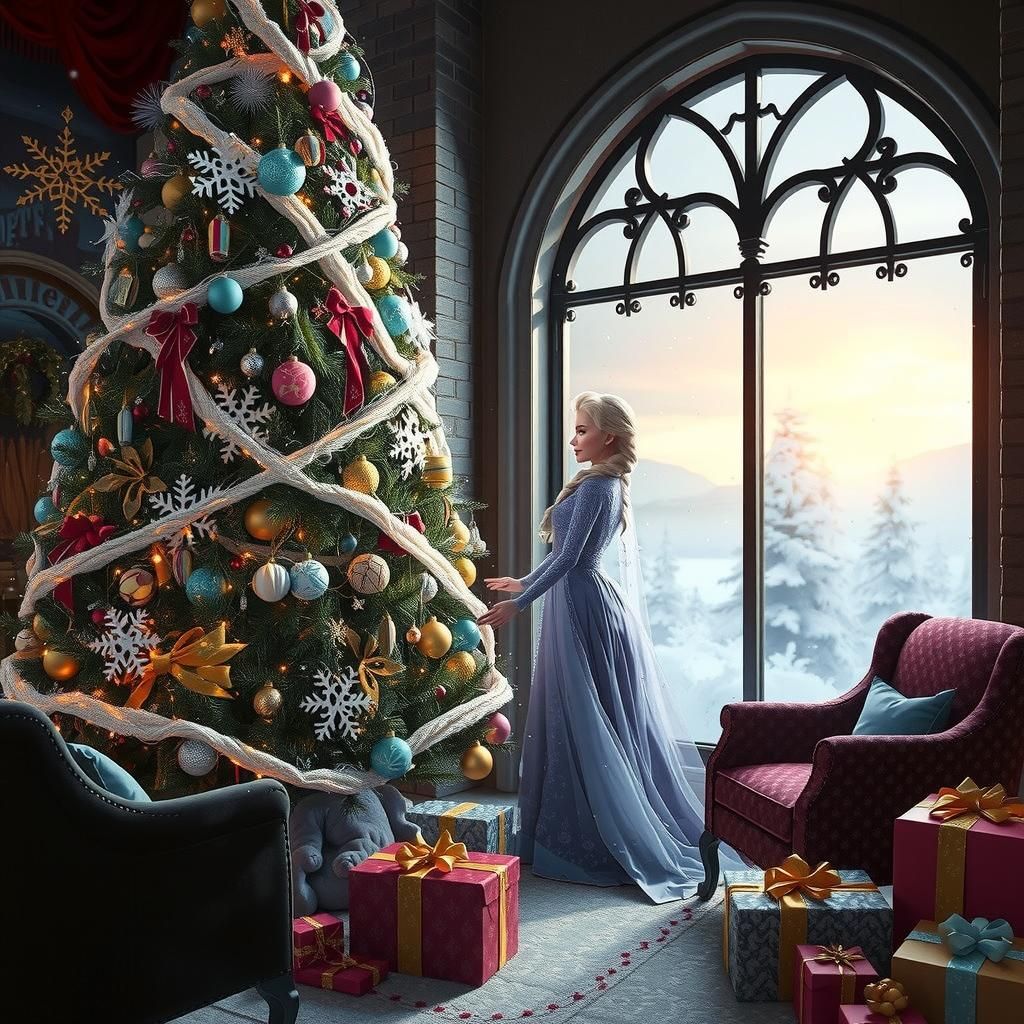 Christmas with Elsa 02