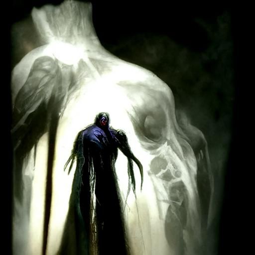 Sinister Fibromyalgia Image in Fantasy Art Style