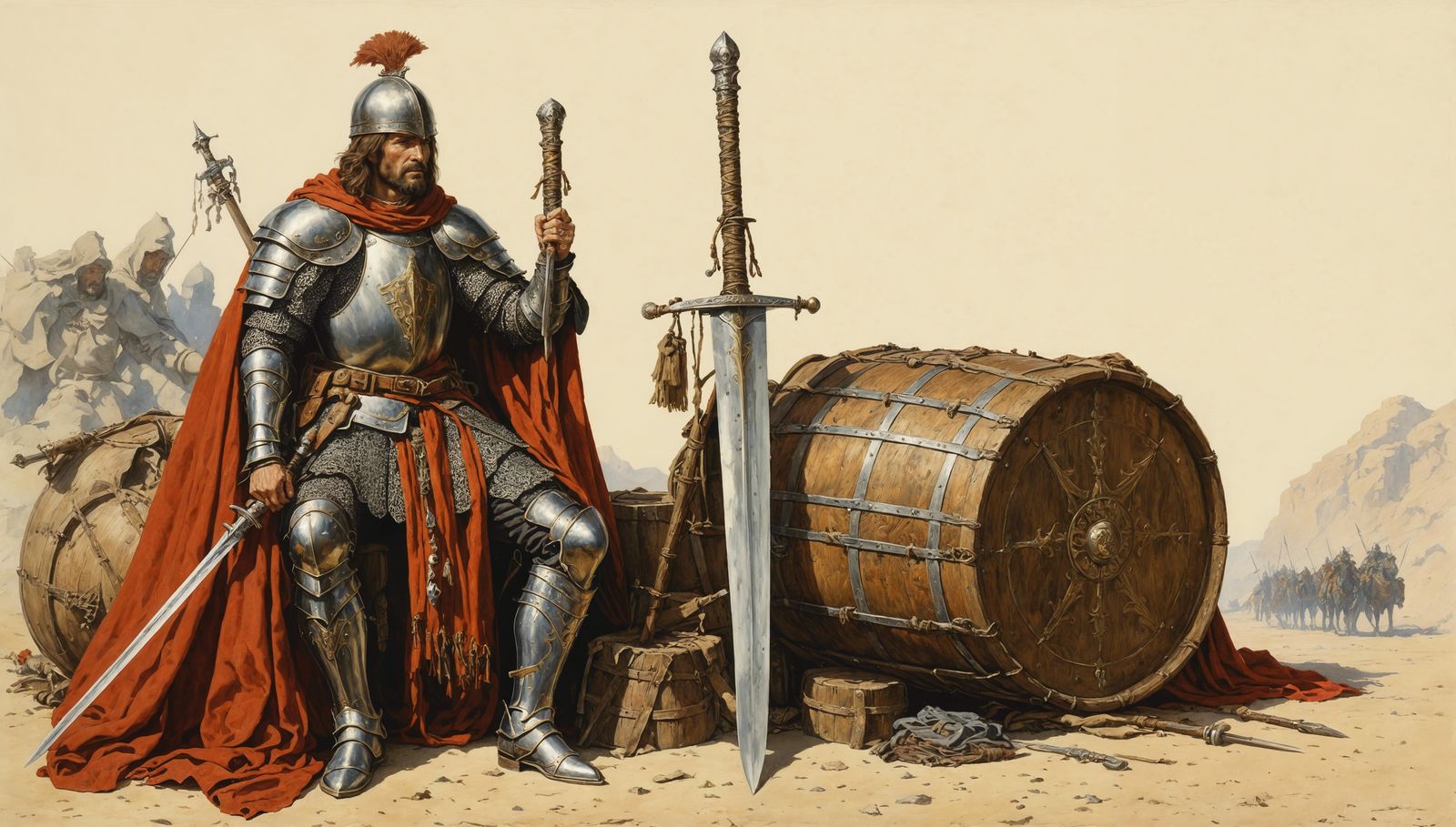 Paladin's Rest in Grimdark Style