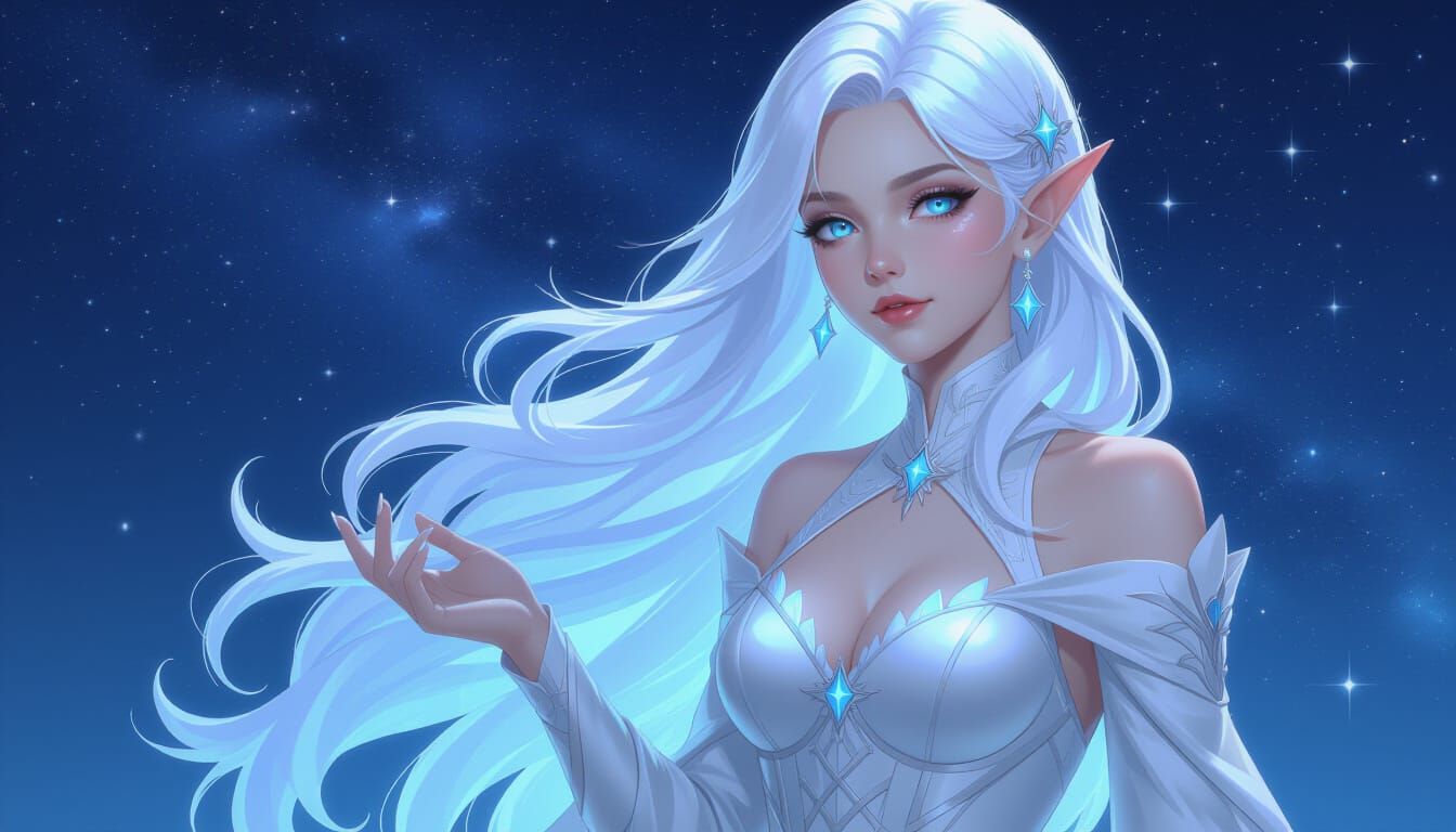 Photorealistic Aurora in Steampunk Attire