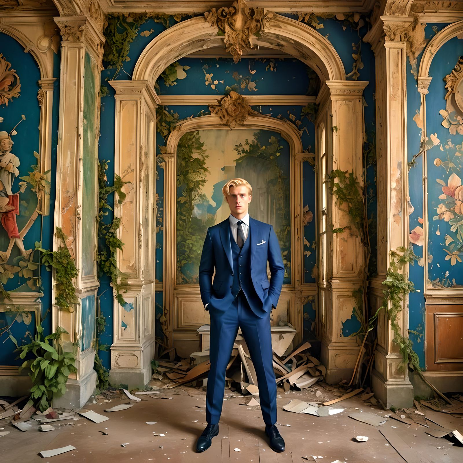 Julian Fawcett, in Button House.