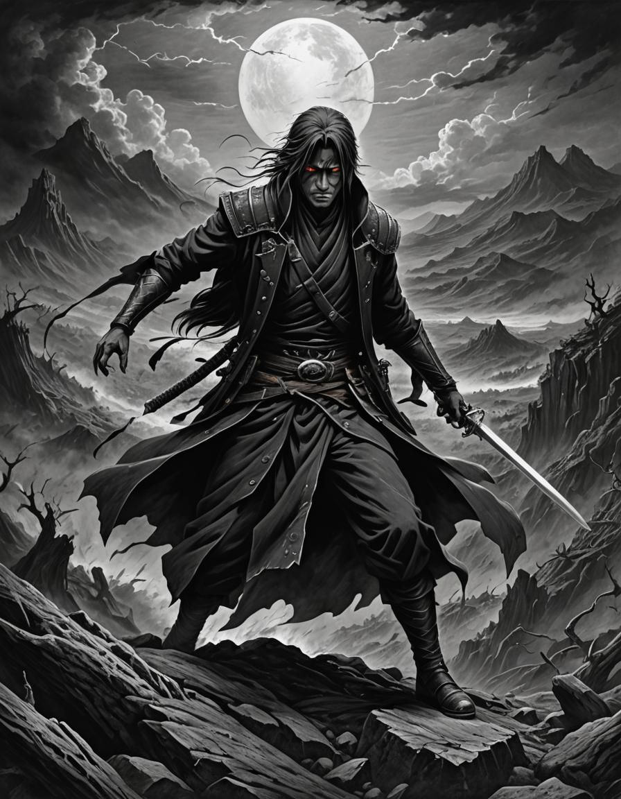 an illustration of Pain (Nagato)