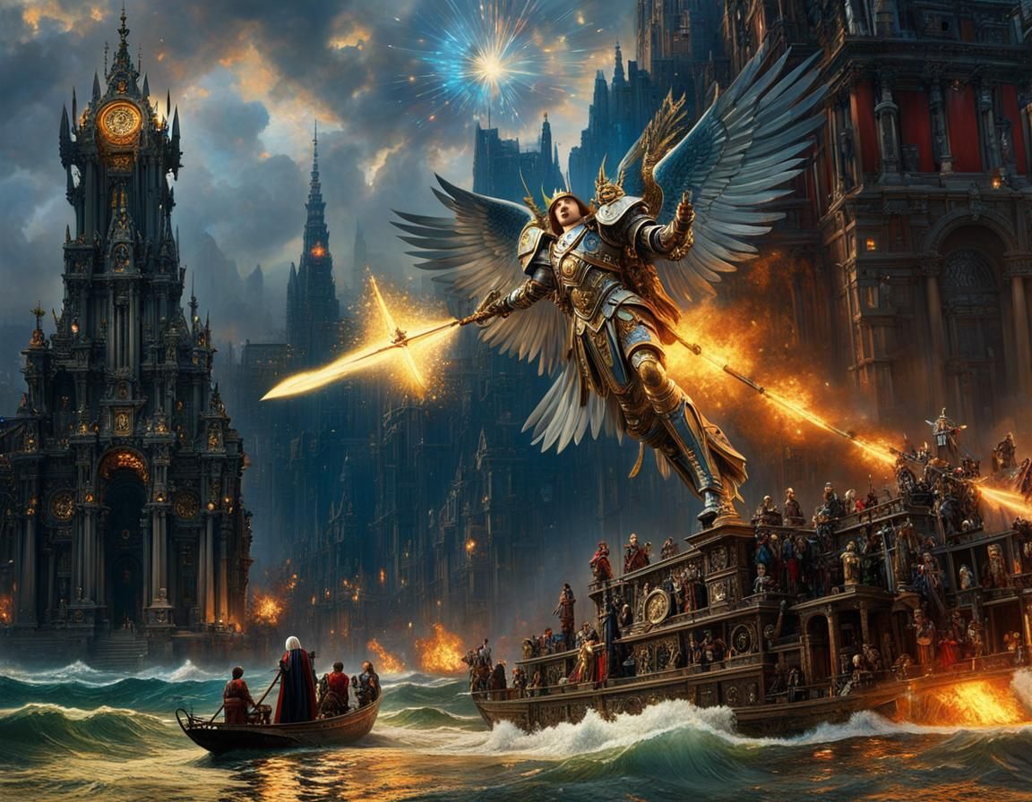 Justice Embodied: A Neo-Impressionistic Expression