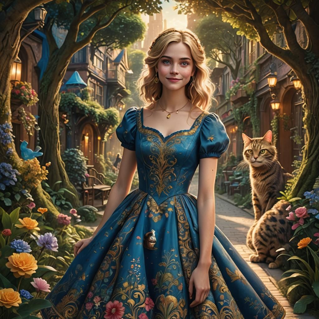 Alice in Urban Wonderland: Digital Matte Painting