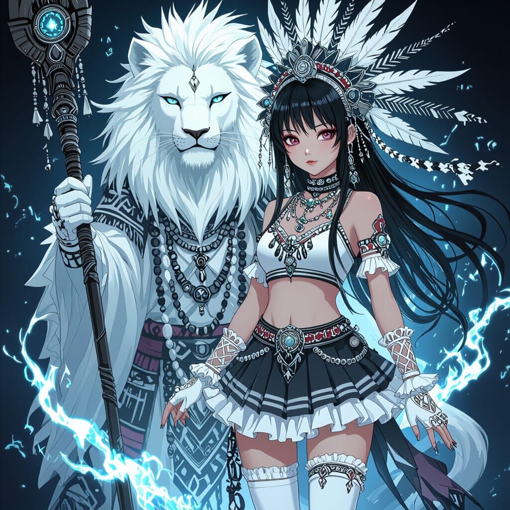 Gothic Lion Witch Doctor Anime Masterpiece