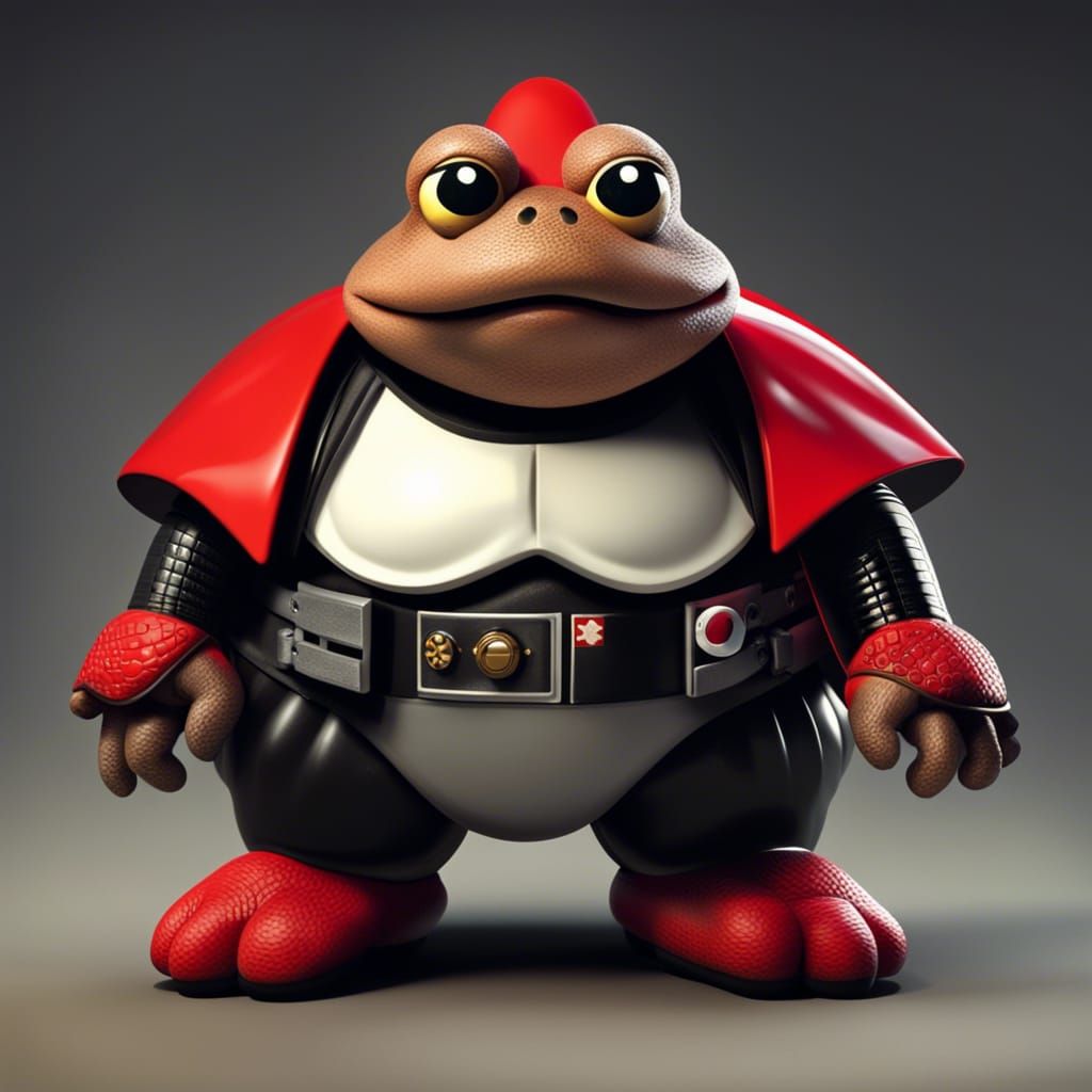 Toad and Darth Vader Mashup