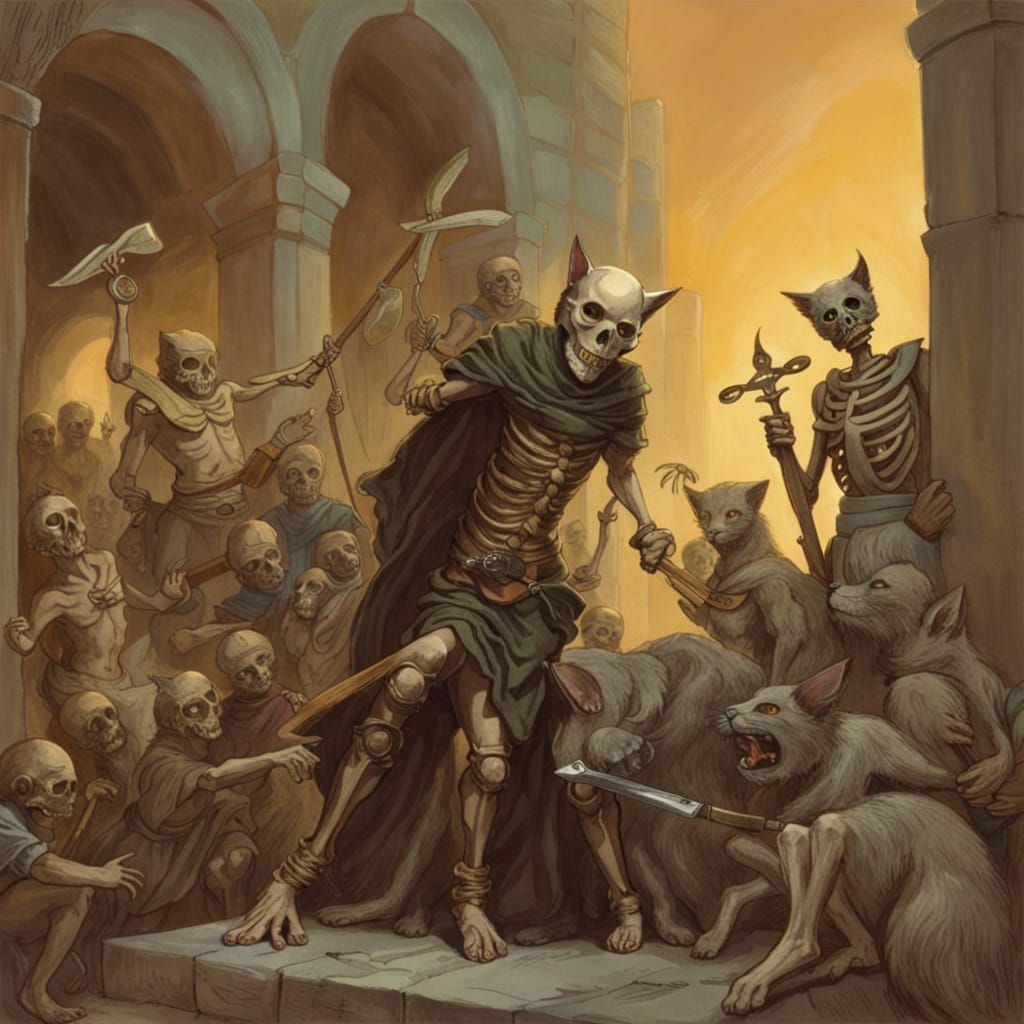 Jason and Argonauts Meet Cat Revolutionaries