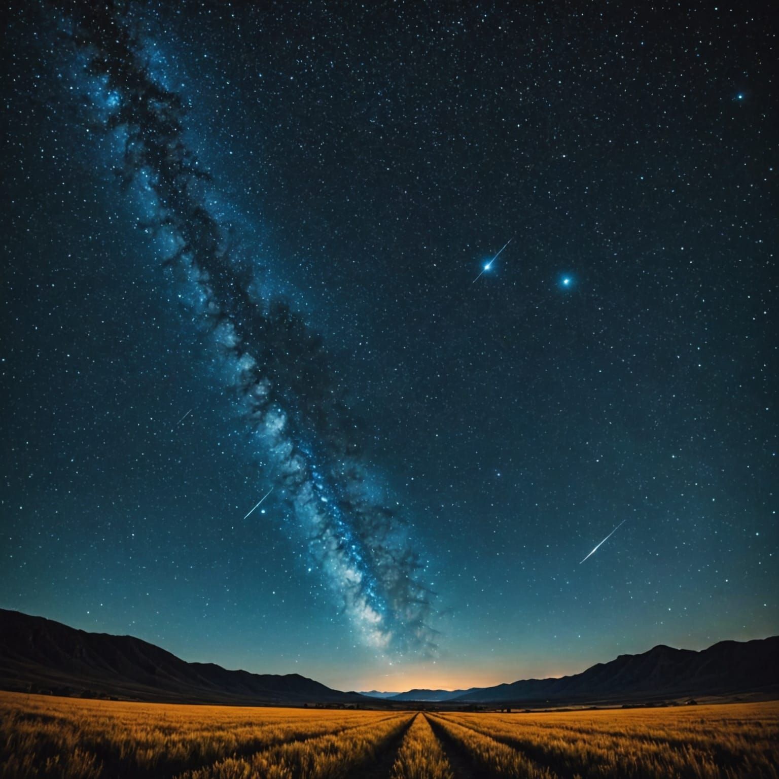 Celestial Dreams in a Starry Night