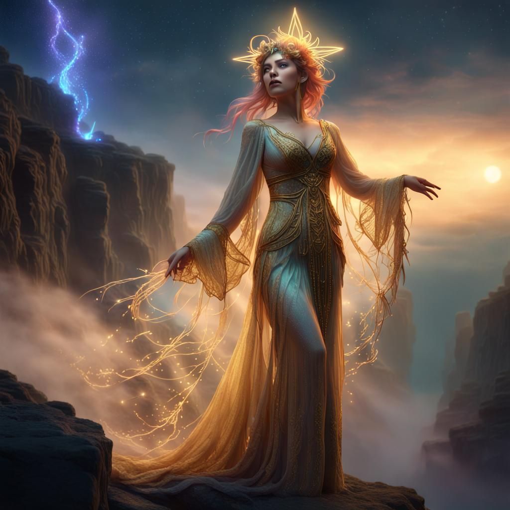 Star Mist Madam on Starry Cliffside