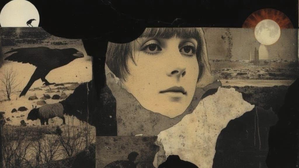 Everyday Scene with Wildflowers in a Soft, Dreamy Light