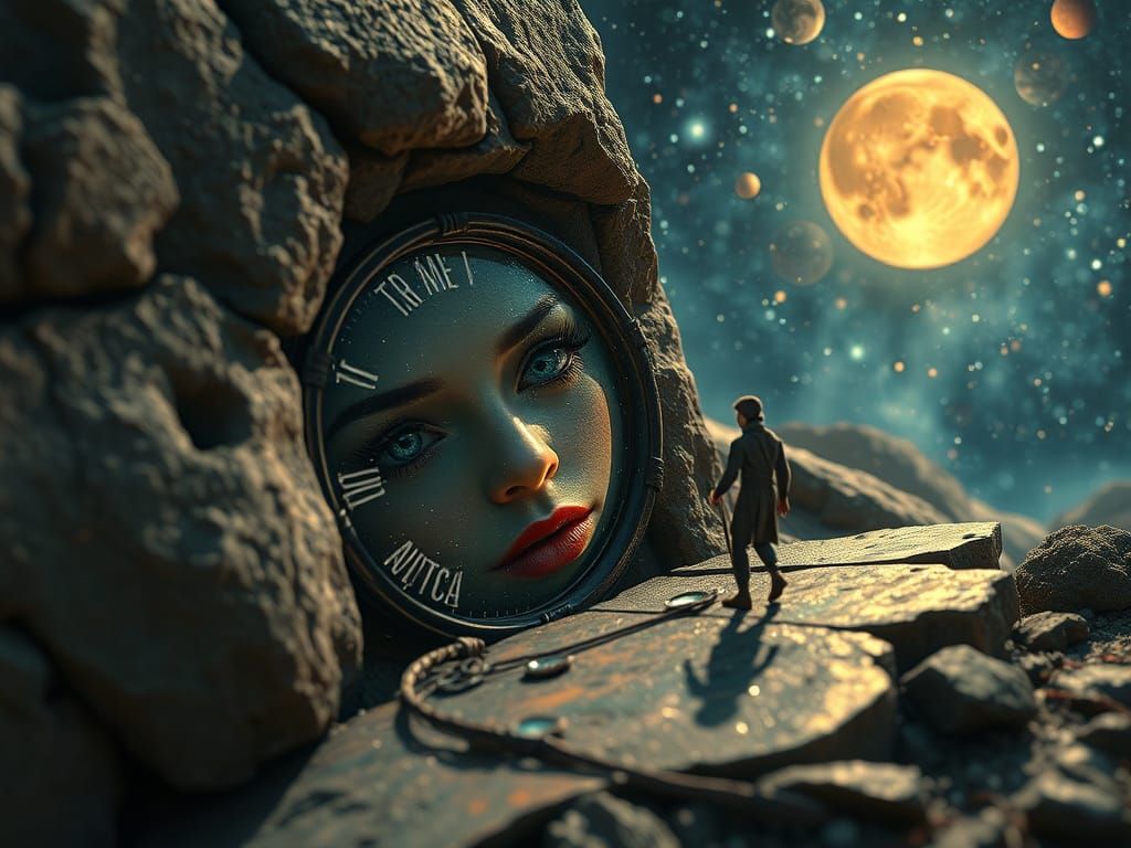 Sci-Fi Microrealism Points on an Eccentric Curve