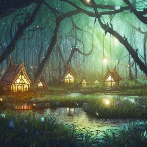 Enchanted swamp