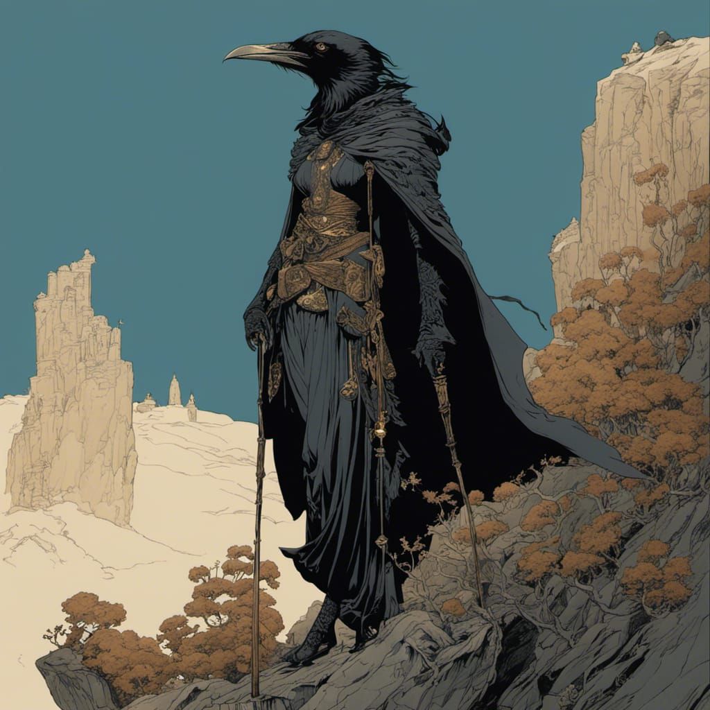 Raven Priestess: Fantasycore Gothic Surrealism