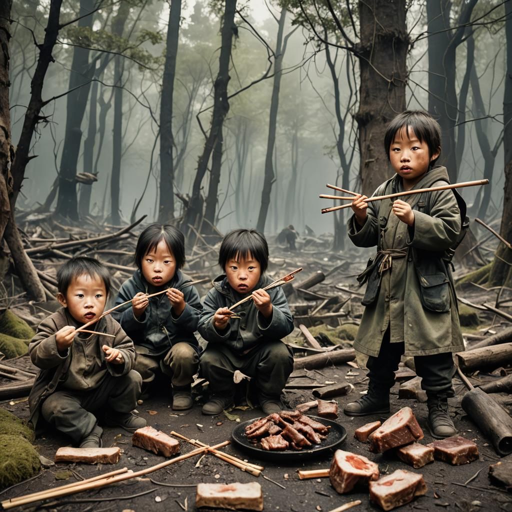 Post-Apocalyptic Forest Feast