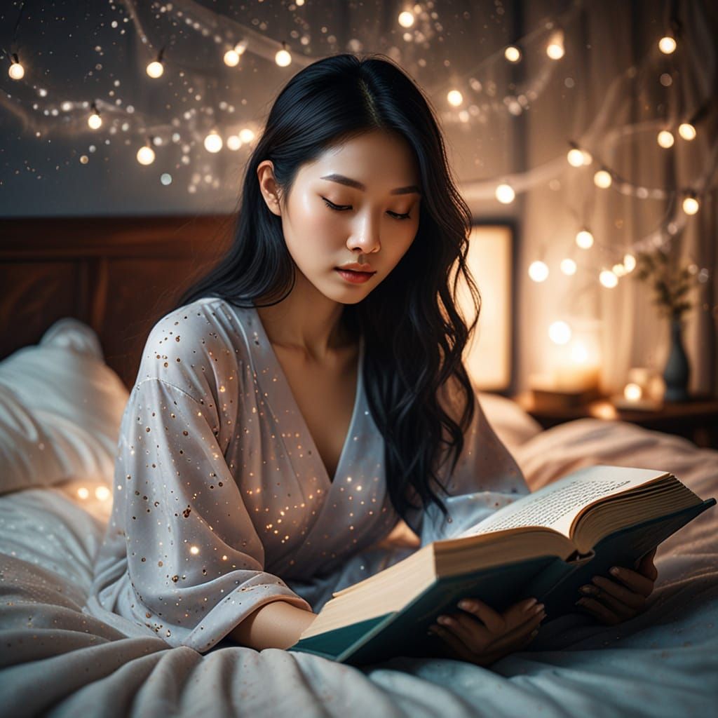 Reading in bed