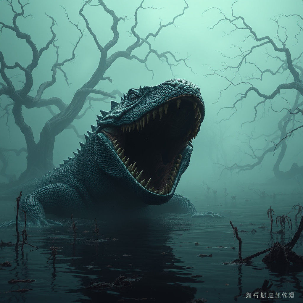 Gargantuan Water Lizard Emerges in Southern China