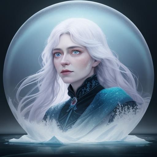 Gerda's Song Thaws Kai: A Surreal Portrait