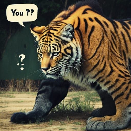 Abstract AI Image: Unanswerable Question