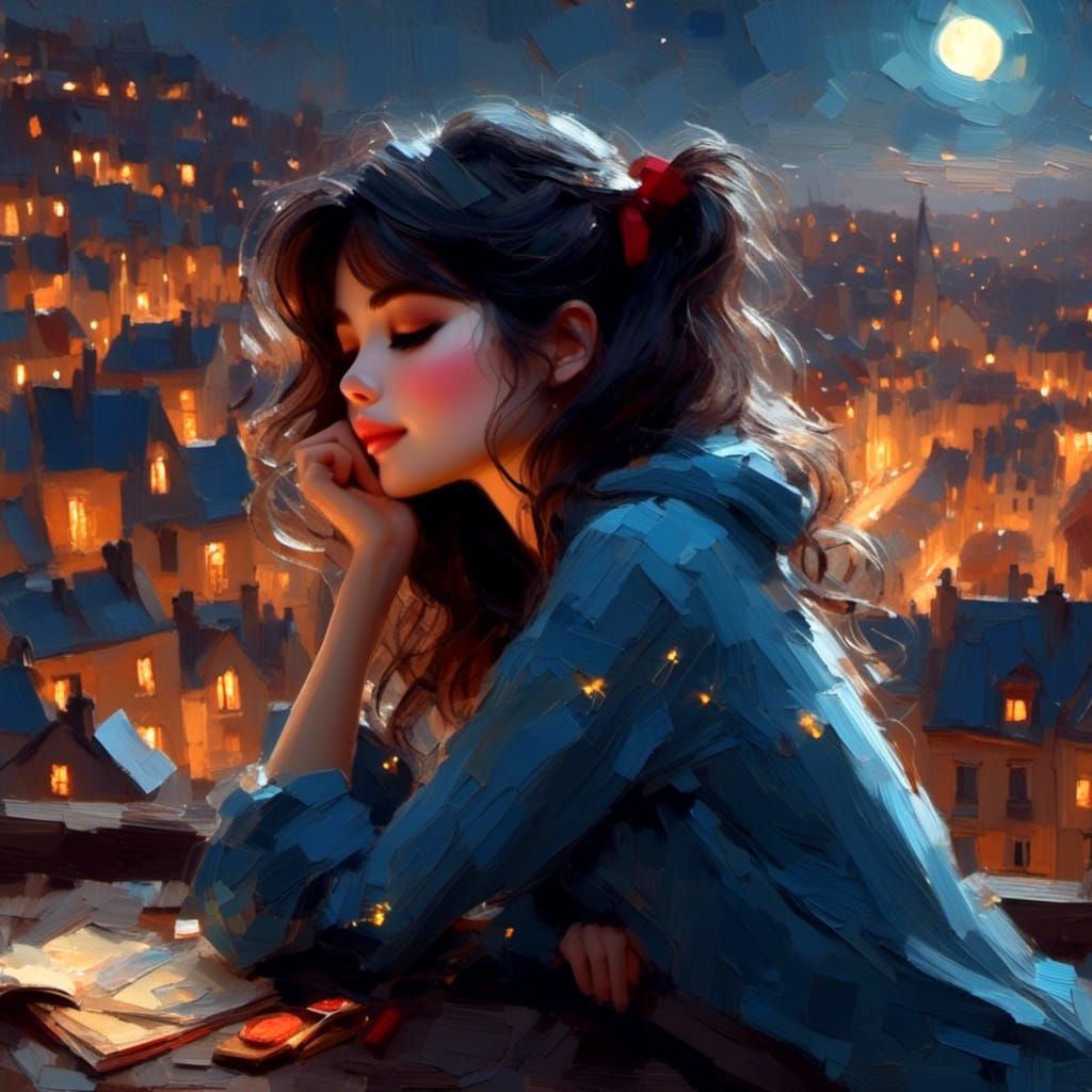 Stylized Good Night Message