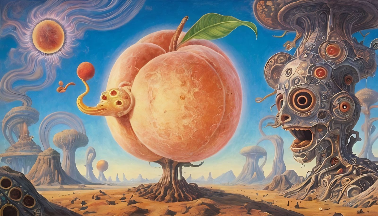 Psychedelic Surrealism: A Trippy Vision