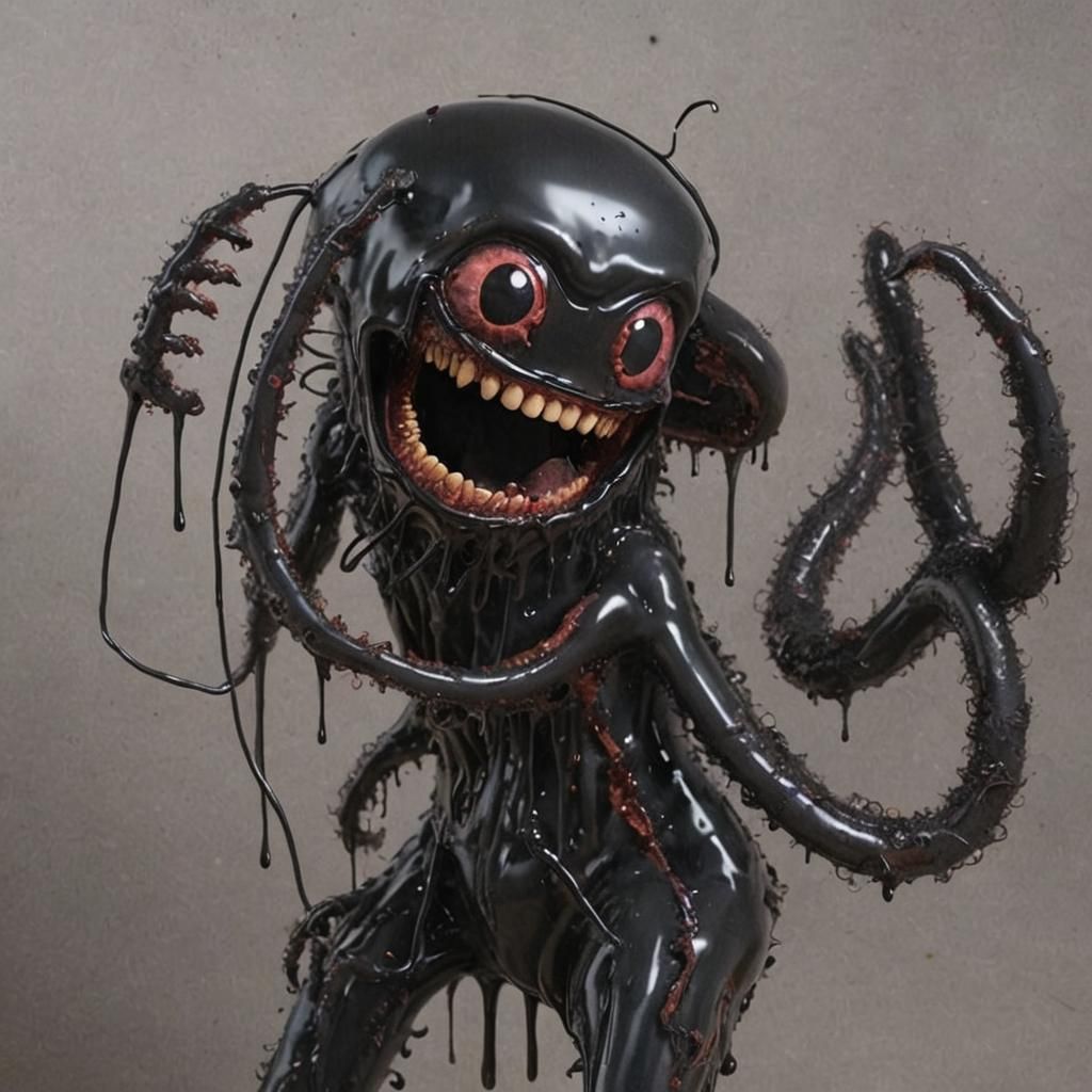 Corrupted Among Us Impostor: Digital Matte Painting