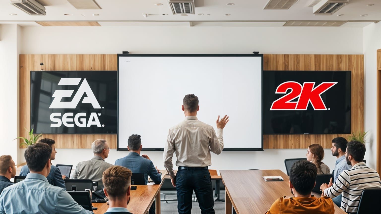 Business Presentation with Gaming Strategy