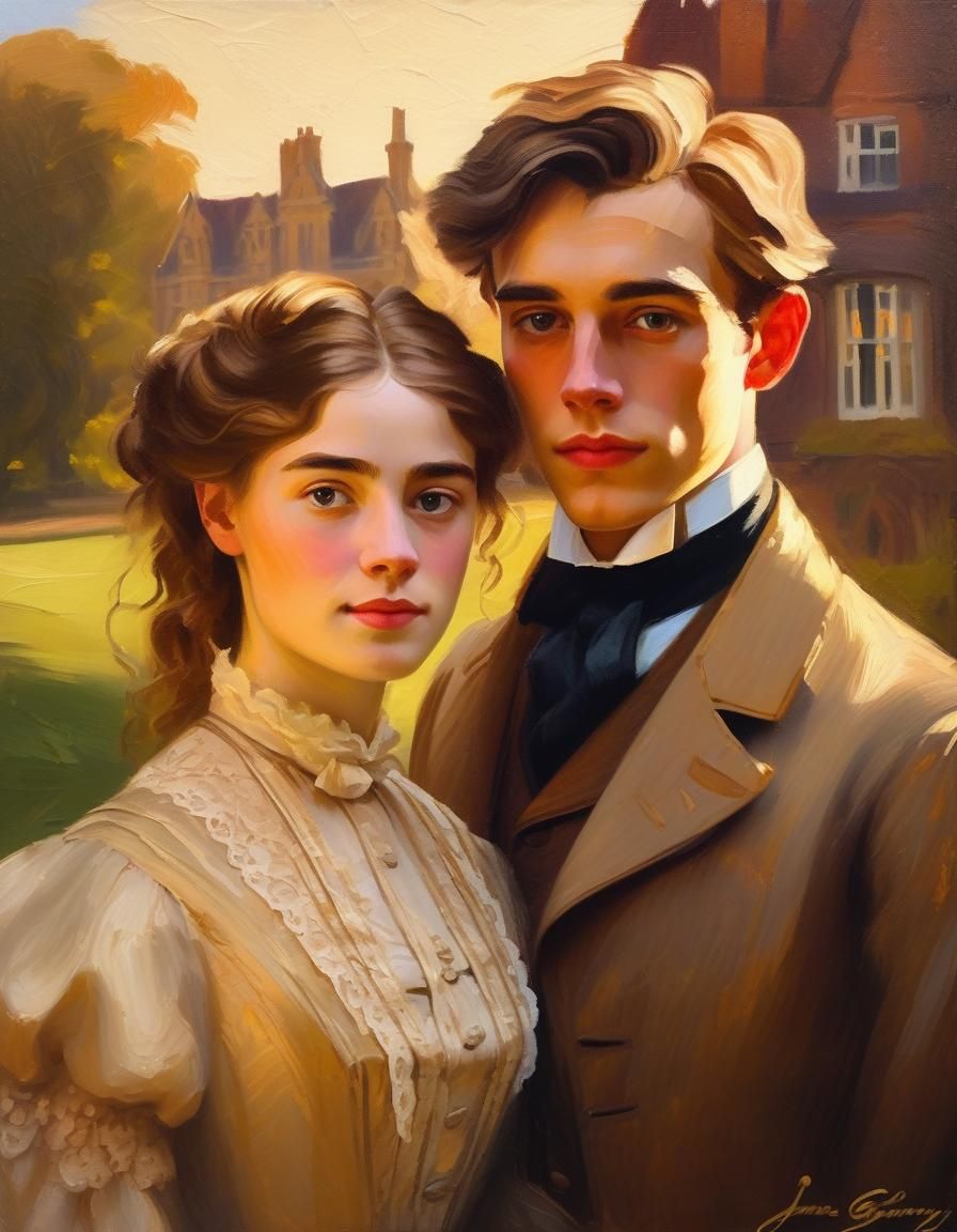 Victorian Couple
