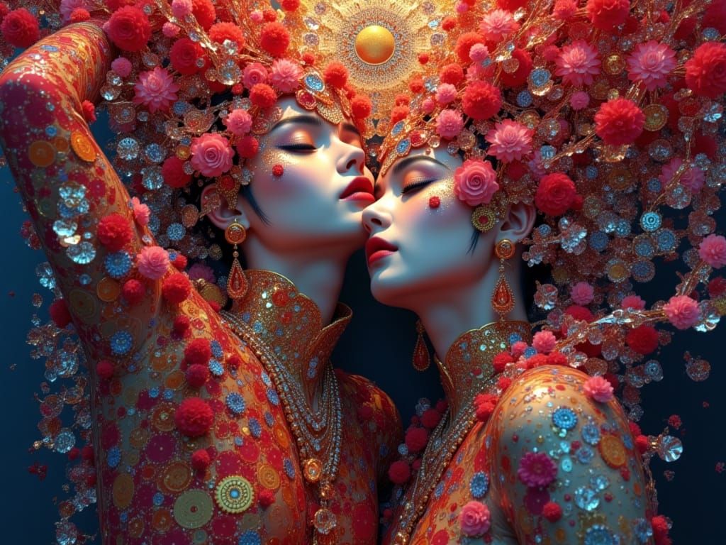 Fantasy Folklore with Deep Contrast and Poetic Atmosphere