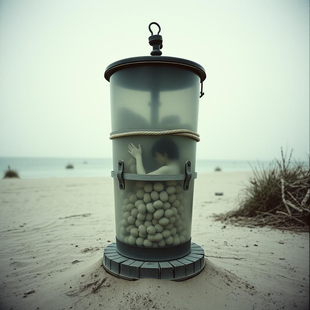 Surreal Chum Bucket Machine Photograph