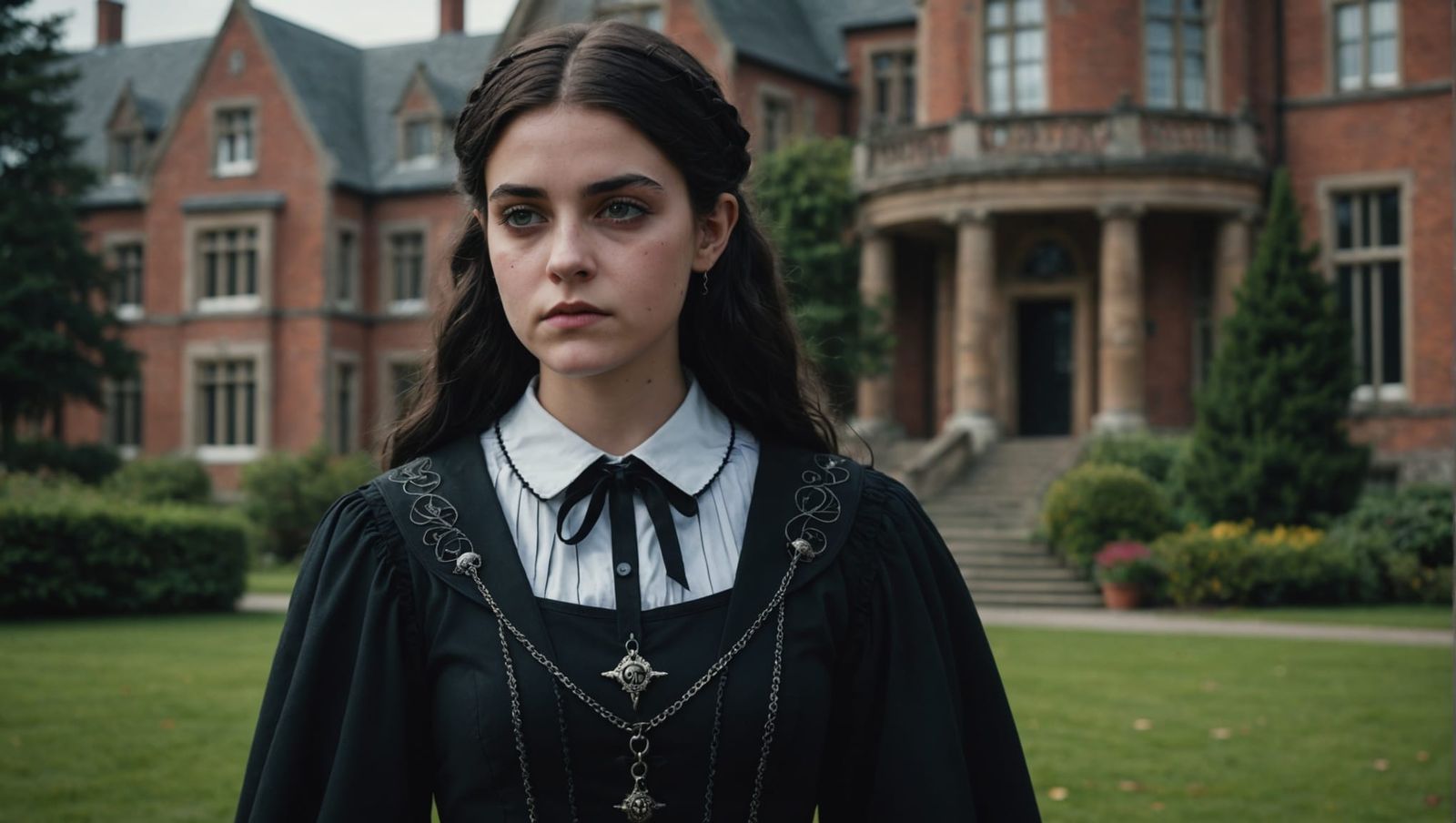 Goth Witch's First Day at Magic Boarding School