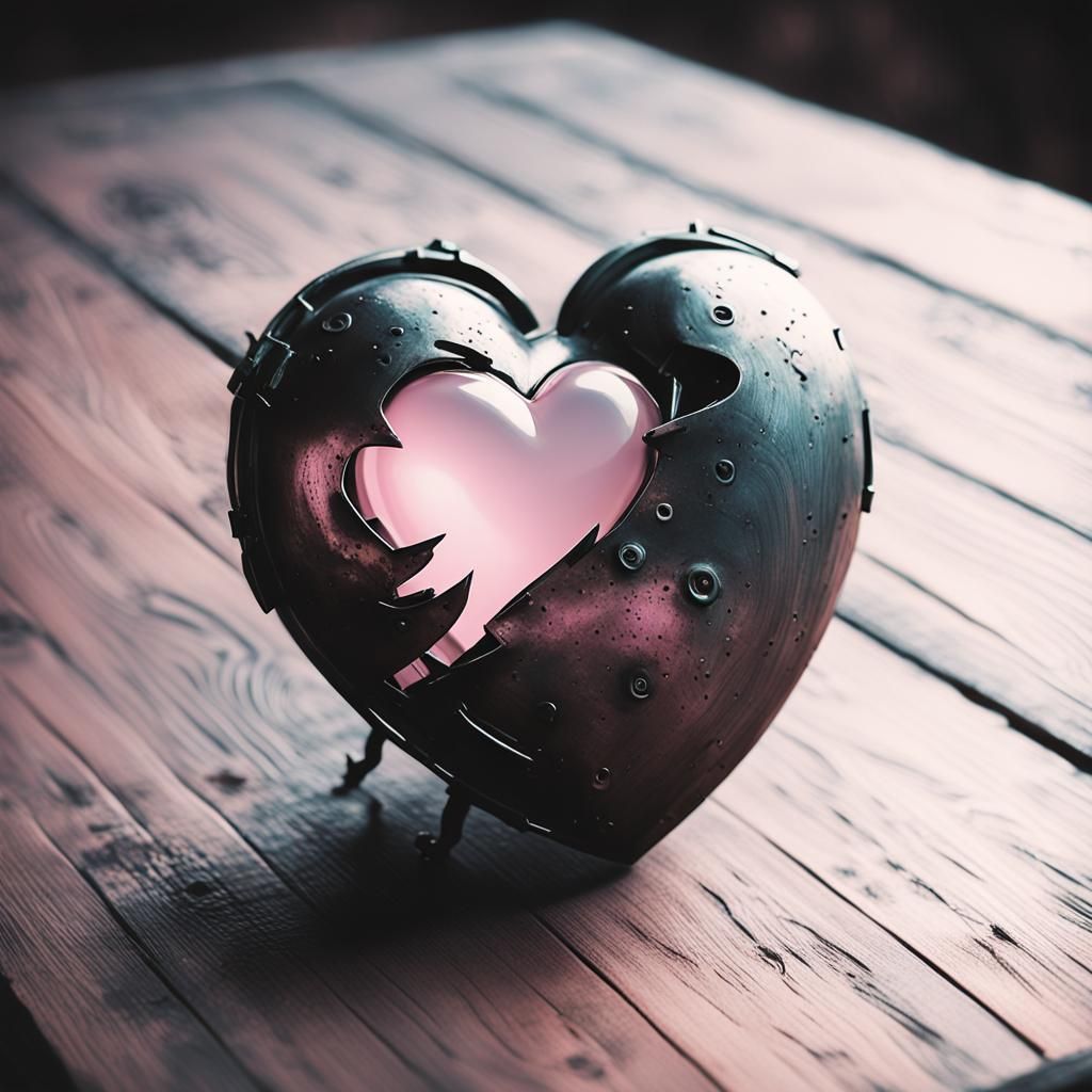 Armored Heart: Whimsical Anime Concept Art