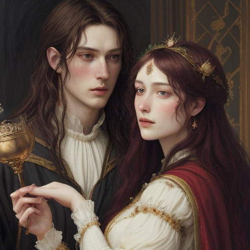 Tristan and Isolde: A Love Potion Masterpiece in Oil Paint