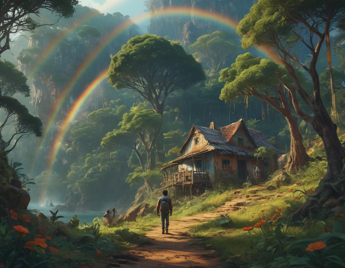 Ethereal Madagascar Dreamscape in Hyperrealistic Detail