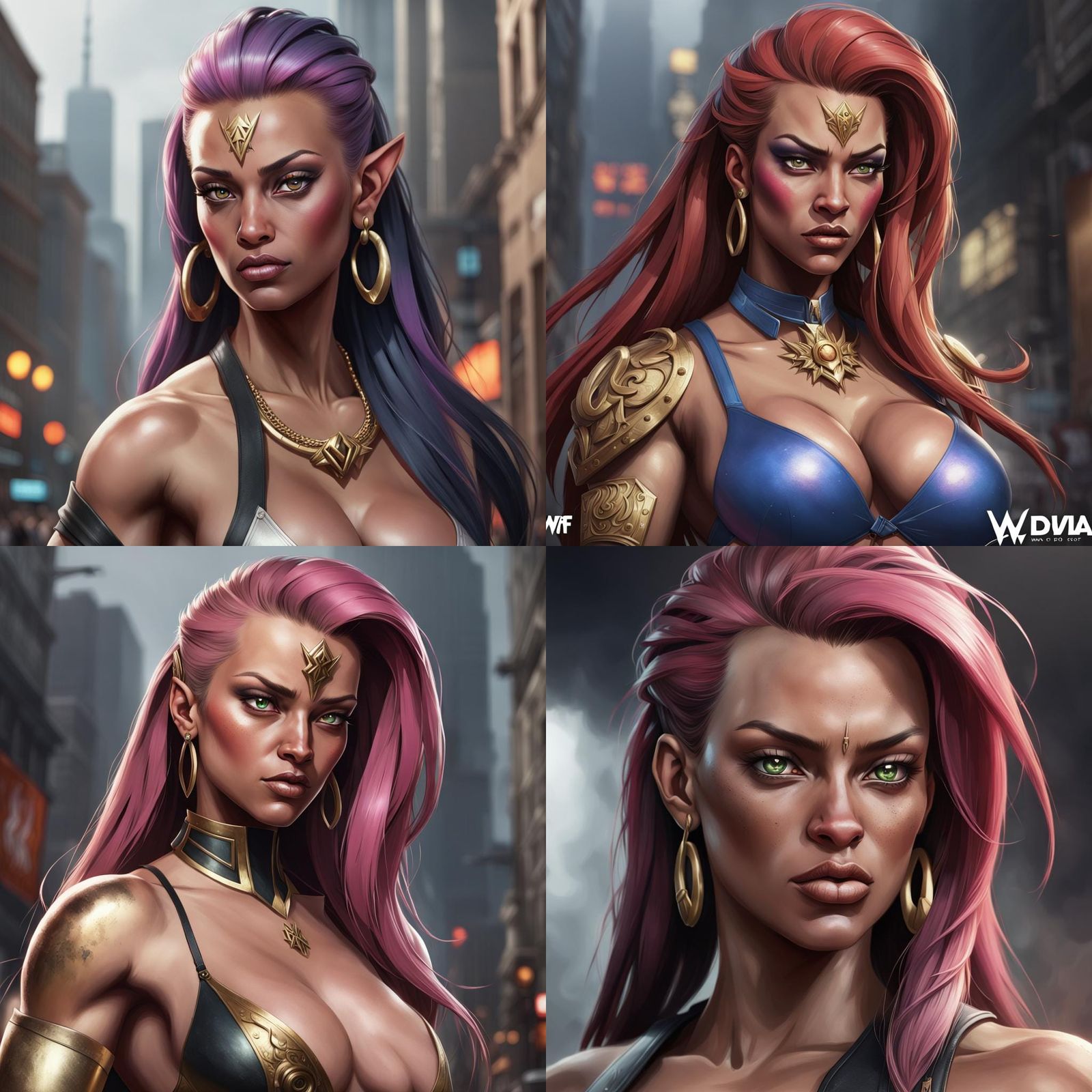 Diva God of Defeat: Trending Artstation Portrait