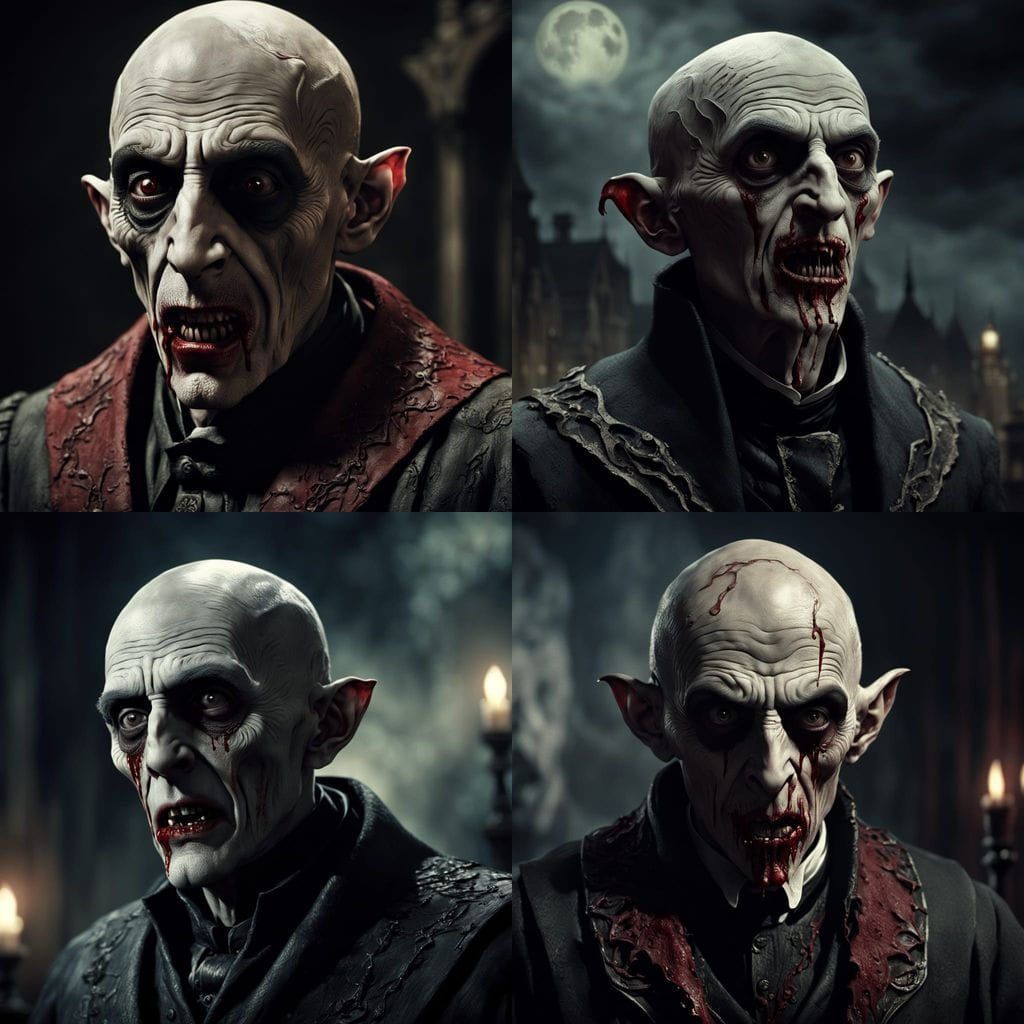 Count Orlok: A Decaying Vampire Lord in Epic Cinematic Style