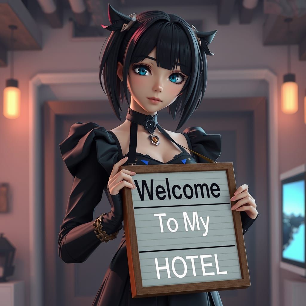 Mikasa Ackerman Welcomes You: 3D Anime Art